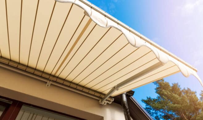 Awning-cleaning